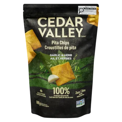 Pita Chips Garlic And Herb