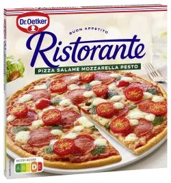 Dr. Oetker Ristorante Pizza Salame Mozzarella Pesto