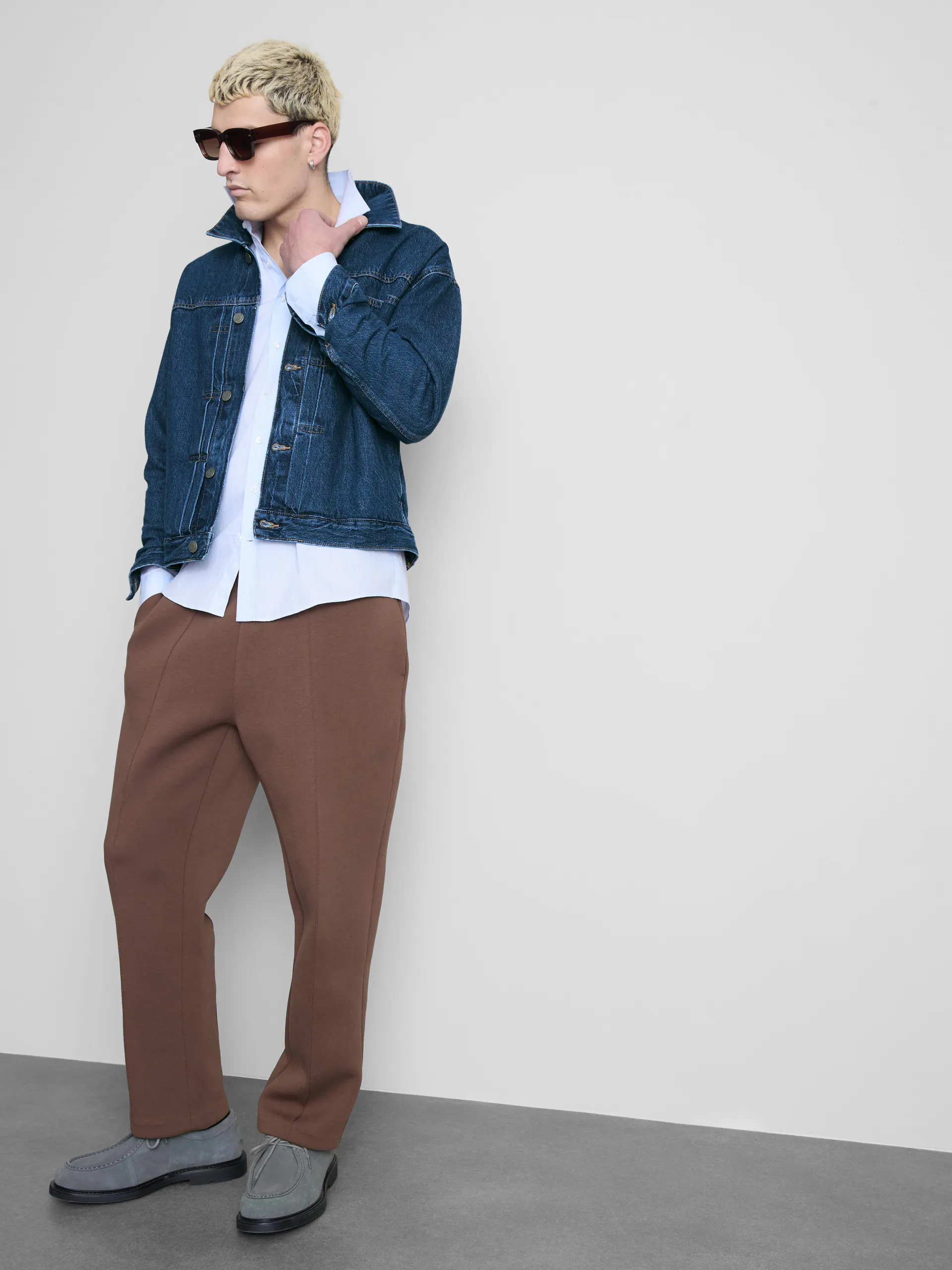 Veste trucker en denim