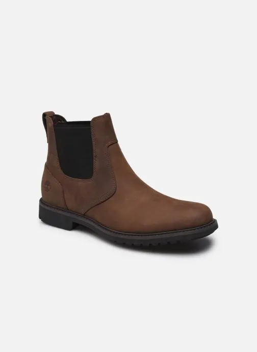 Enkellaarzen en boots Stormbucks Chelsea heren bruin