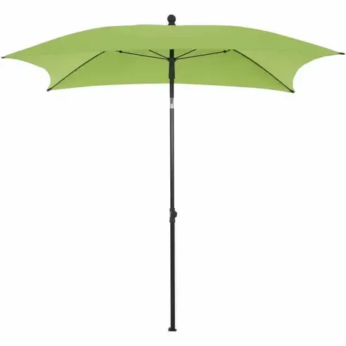 Sonnenschirm - grün - eckig - 180x180 cm
