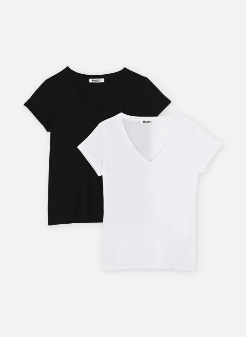 T-shirts met korte mouwen TEELOTC lots dames wit
