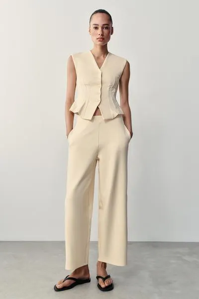 INTERLOCK BALLOON TROUSERS