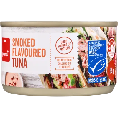 Pams Smoked Flavoured Tuna