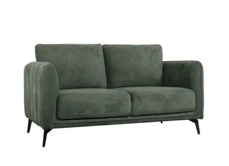 Zetel Pack 2-zit - stof - groen