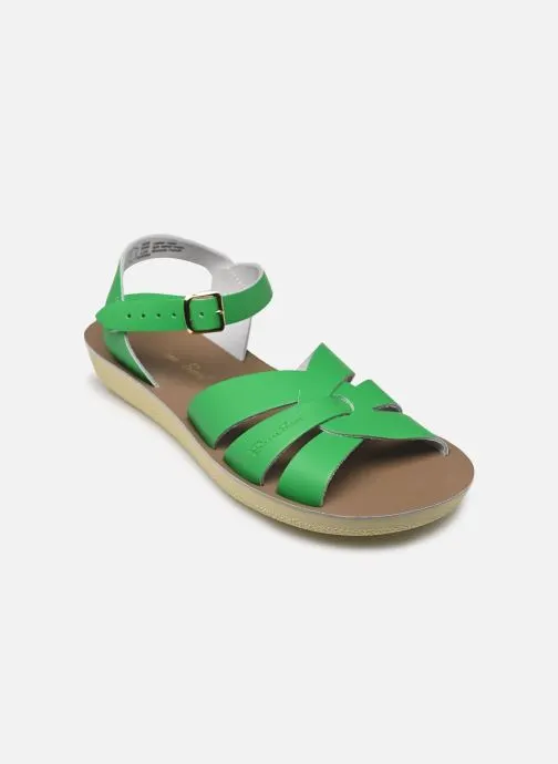 Platte sandalen Swimmer Adult dames groen
