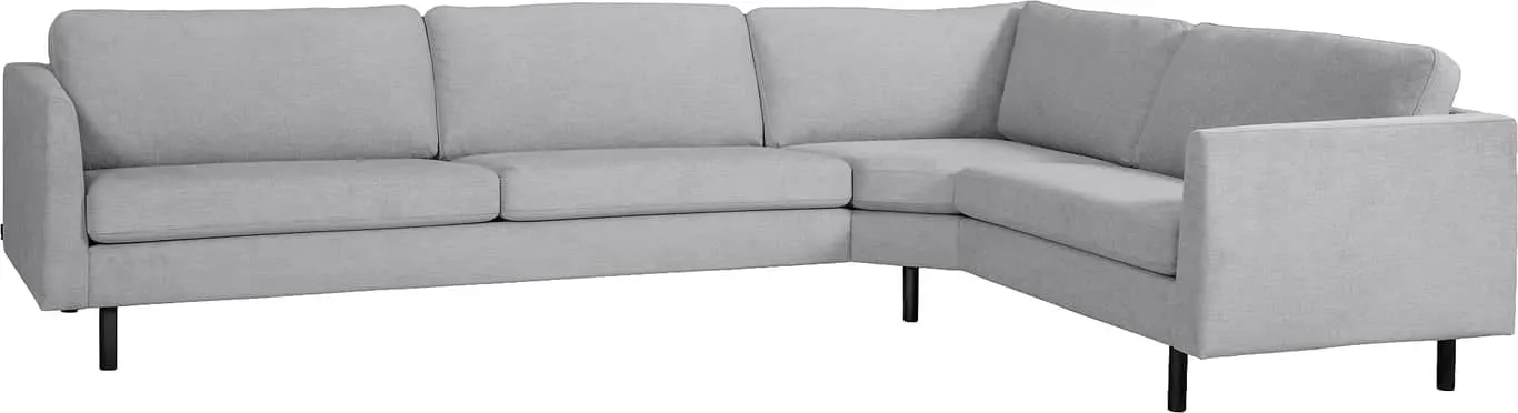 Hjellegjerde Medium hjørnesofa stoff Baffin velg farge, armlen 27