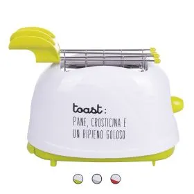 Tostapane elettrico 2 pinze in acciaio 700 W, Kooper