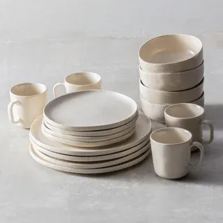 Fortessa Cloud Terre Collection No. 3 16-piece Dinnerware Set