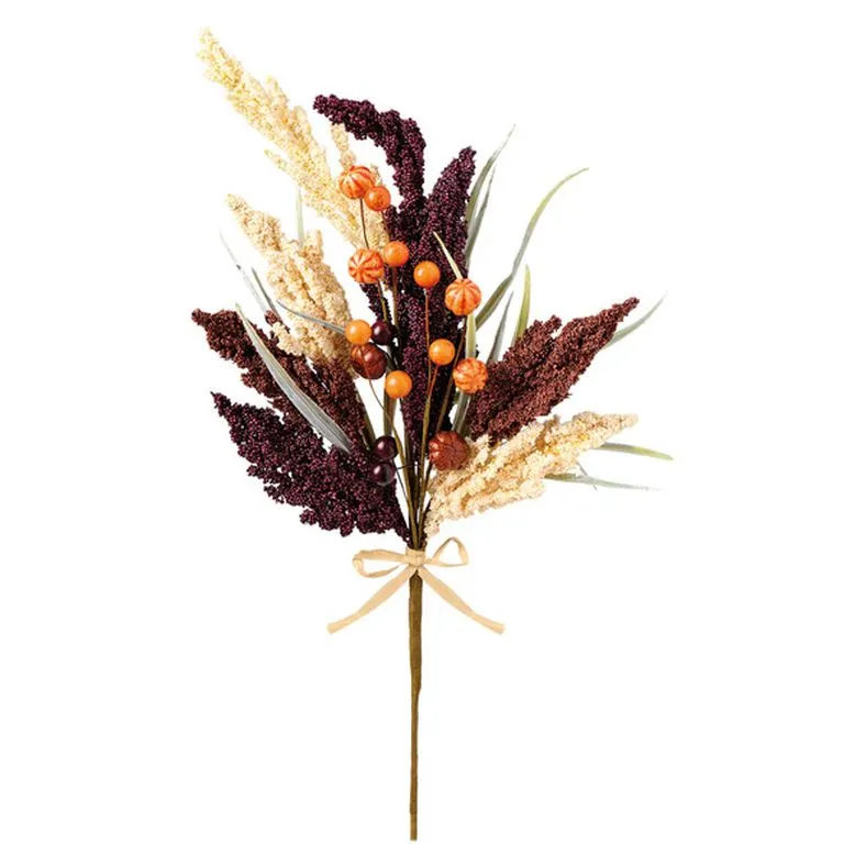 Kirkton House Faux Yarrow with Wheat