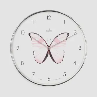 Acctim Society Butterfly Wall Clock 30cm
