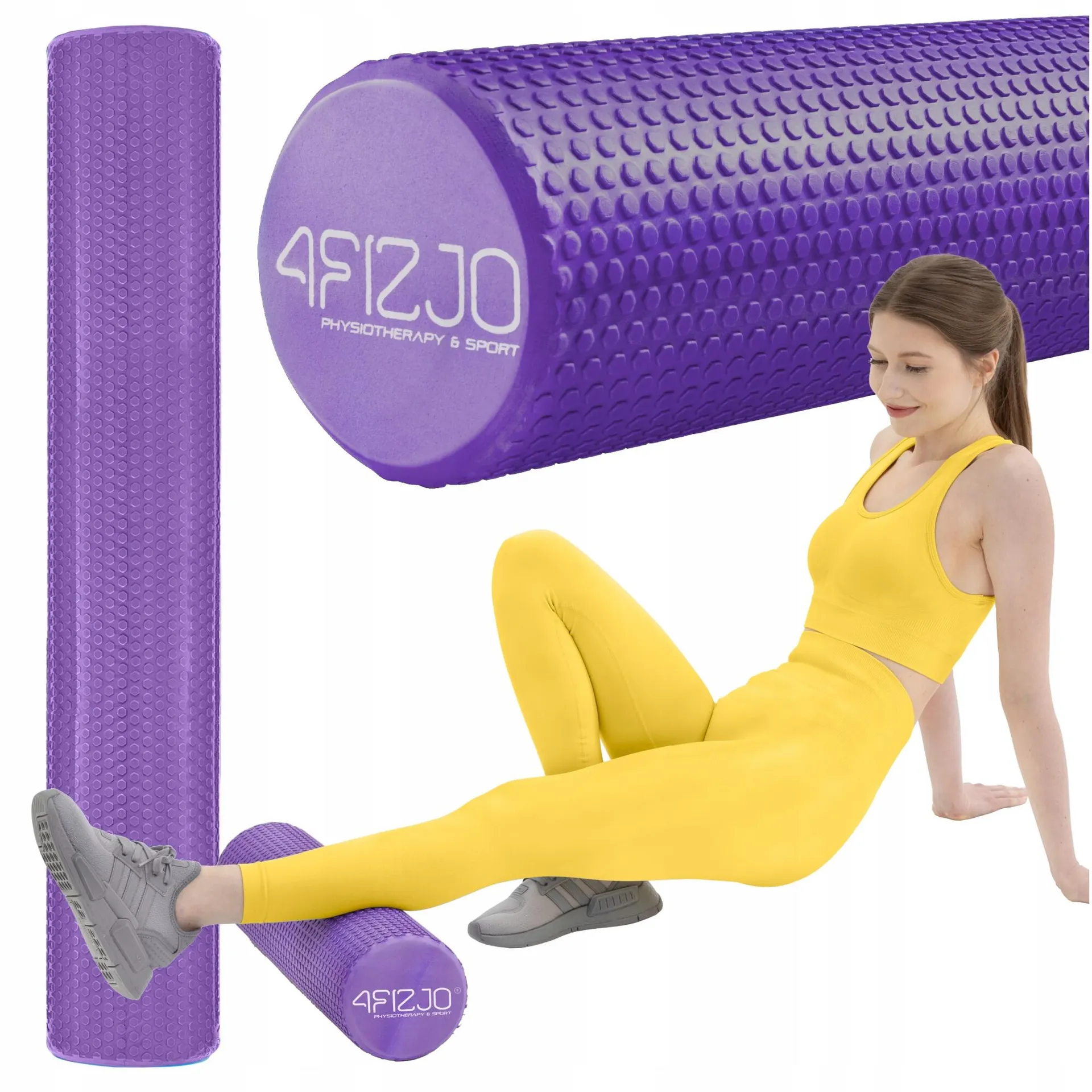 4FIZJO Váleček s masážními mini výstupky CARE+, 90 cm
