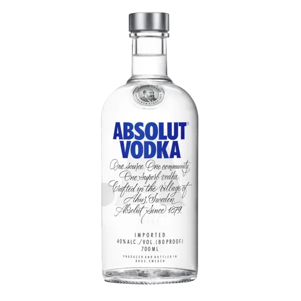 Absolut, Three Sixty Black, Koskenkorva Climate oder Stolichnaja Vodka 40% vol.