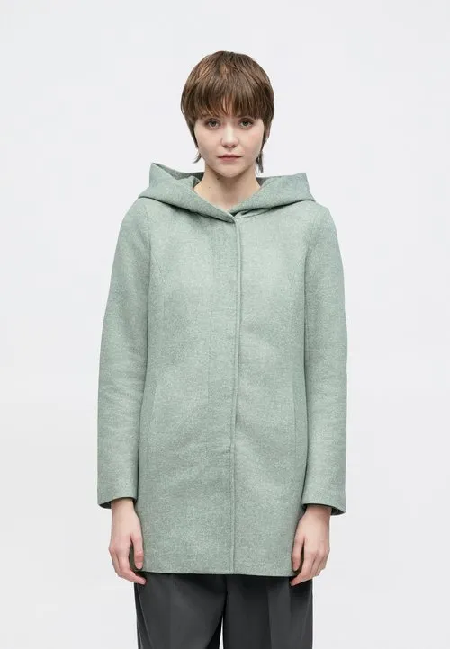 ONLSEDONA LIGHT COAT OTW NOOS - Kort kåpe / frakk - laurel green melange/pumice stone
