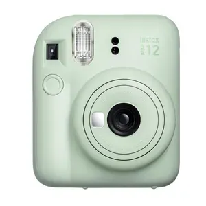 Cámara instantánea instax Mini 12 verde +10 fot.