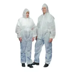 Kjeledress for korttidsbruk hvit str xl