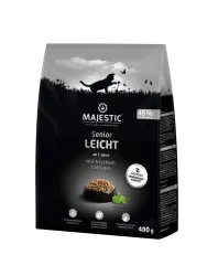 MAJESTIC Senior Leicht mit Geflügel für Katzen 400 g