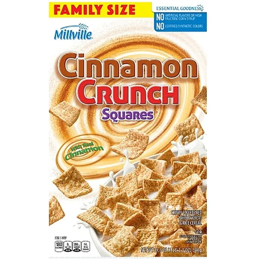 Millville Cinnamon Crunch Square