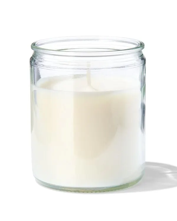 kaarsvaasje Ø6.5x8 wit