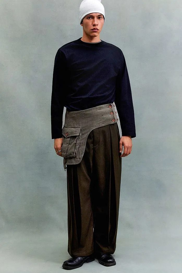 Pantaloni a palloncino Anglan verde intenso