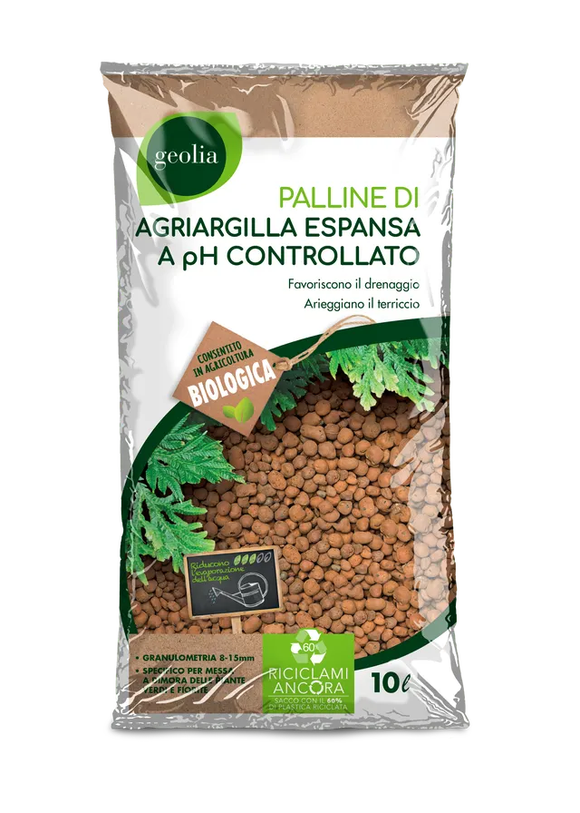 Palline di argilla espansa GEOLIA 10 L