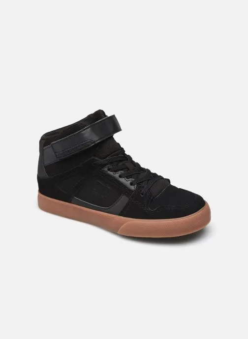 Hoge sneakers Pure High-Top EV jongens zwart