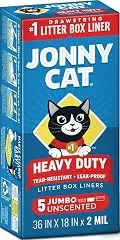 Jonny Cat Litter Box Liners: Heavy Duty -…