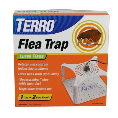 Flea Trap Refill Glue Boards Glue Refill Insect Trap 3 -Pack