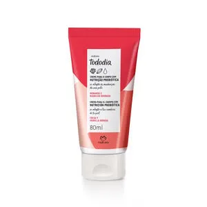 Creme Desodorante Nutritivo para o Corpo Tododia Morango e Baunilha Dourada