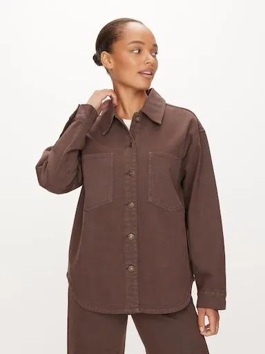 Rae Denim Shacket