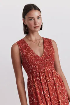 Terracotta Dress