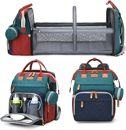 Jeryswet Baby Diaper Bags with Changing Station, Water…