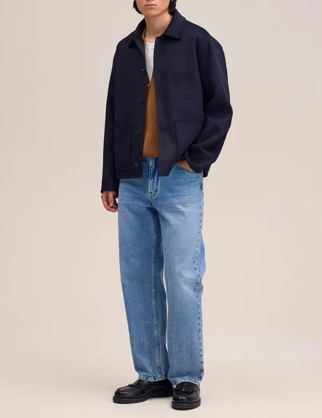 Morgan 8447 Brushed Jacket Deep Navy