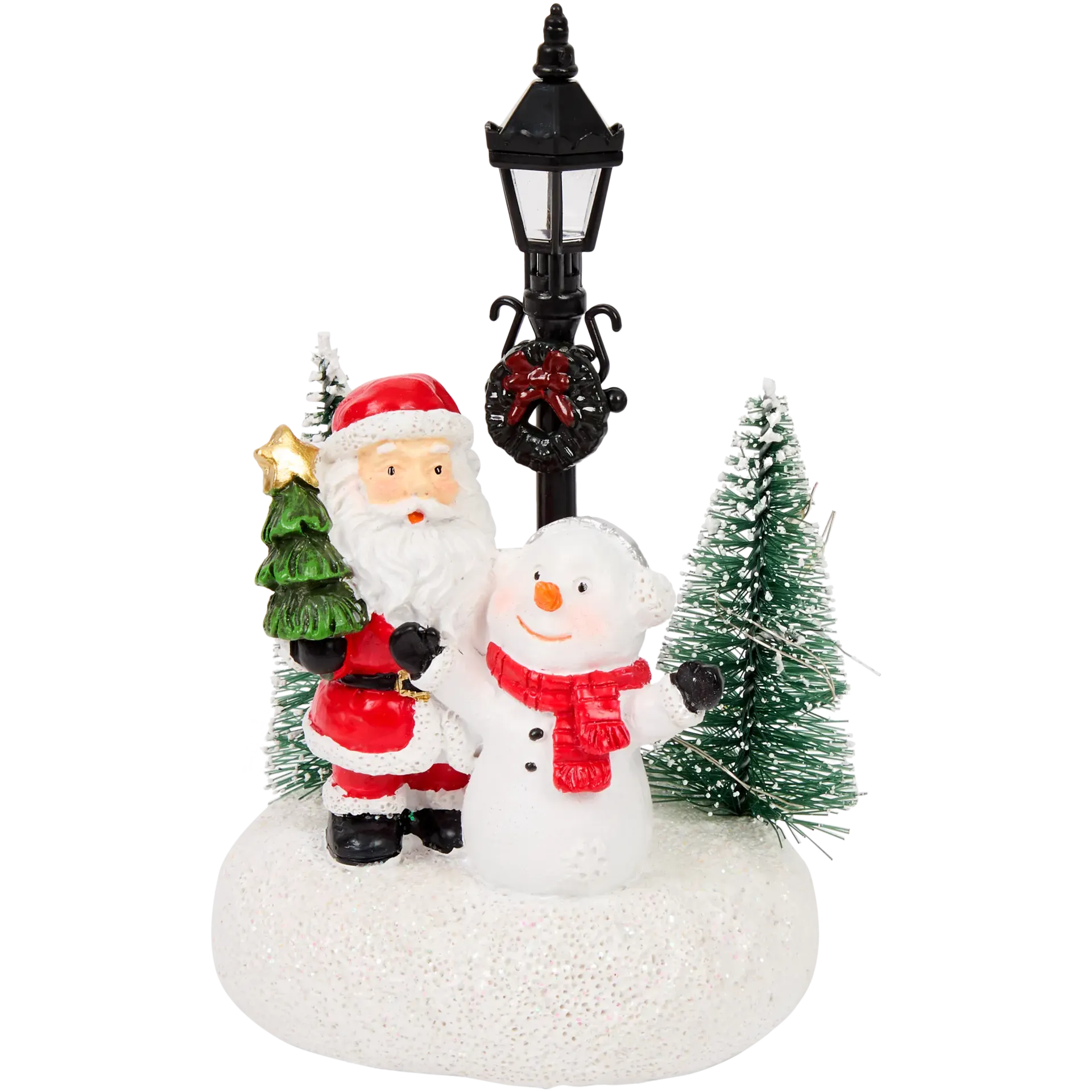Kerstdecoratie met licht