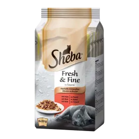 Sheba vrećica mini piletina/govedina 6 x 50 g