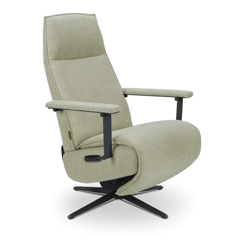 Relaxfauteuil VIllon - handmatig - stof Soda Herb
