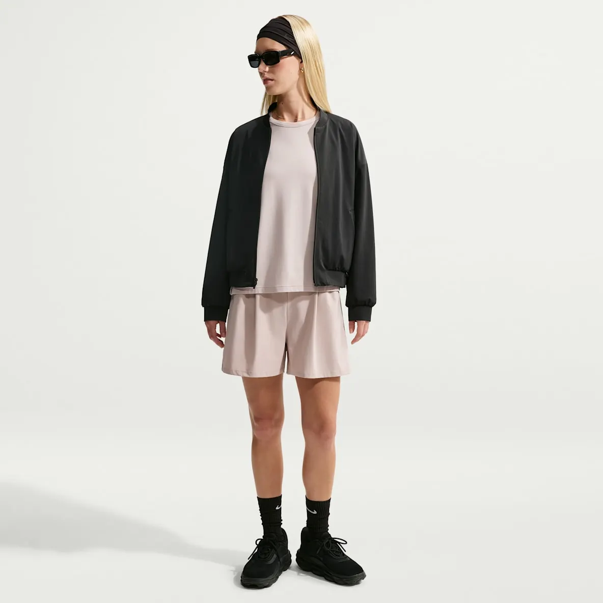 Dri-FIT shorts med høyt liv til dame