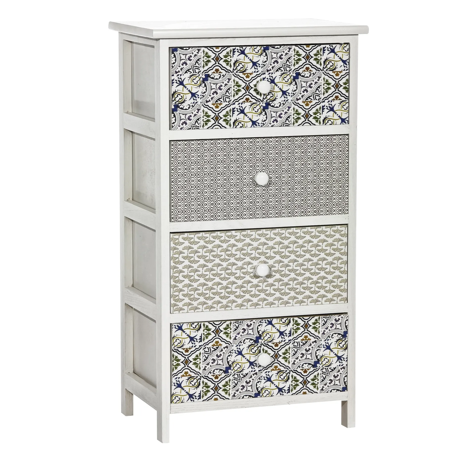 Cassettiera Multiuso 4 Cassetti Linea Woodhandy