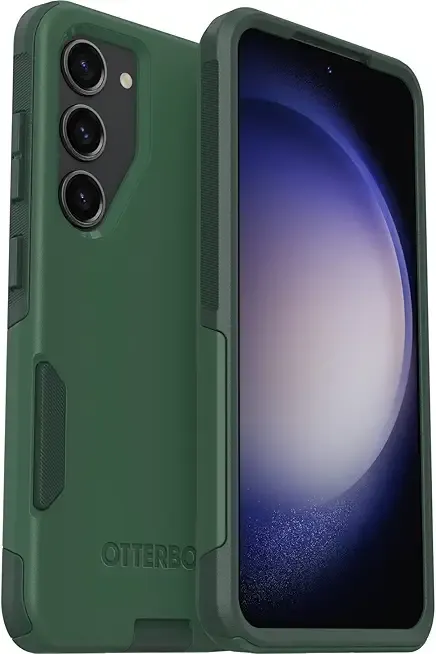 OtterBox Galaxy S23 (Only) - Commuter Series Case - Trees Company (Green) - Slim & Tough - Pocket - Friendly - with Port Protection - Non-Retail Packaging