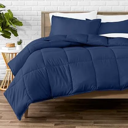 Bare Home Queen Comforter Set - 1800 Ultra Soft (Queen,…