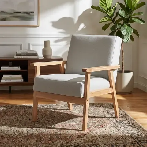 Sitial 1 cuerpo Lerso 67x77.5x64 cm Beige