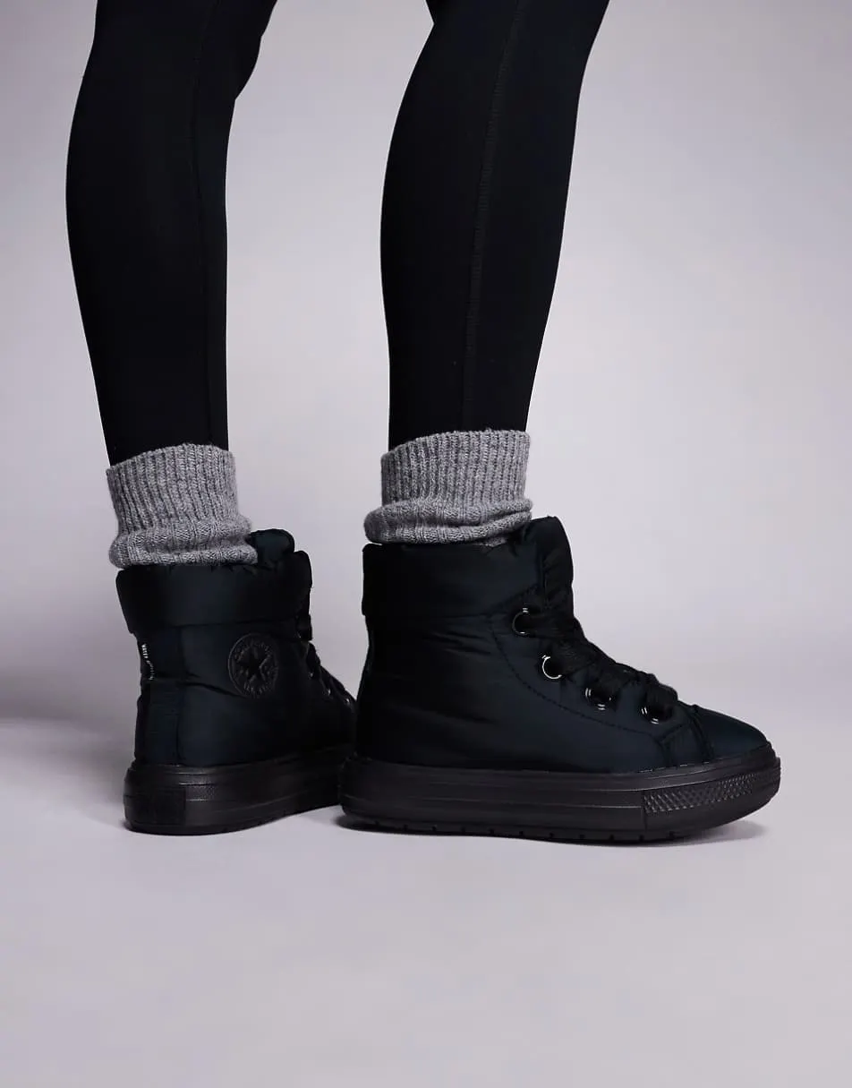 Converse Chuck Taylor All Star Elements boots in black
