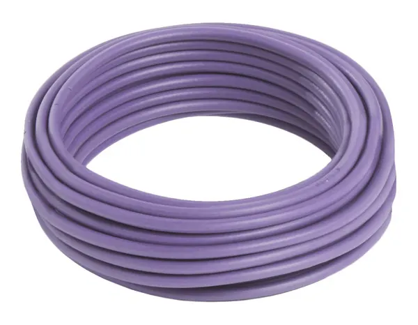 Fil électrique H07VU 1,5 mm² violet - 5 m - Nexans