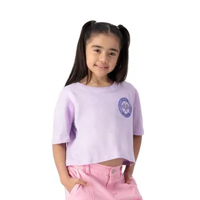 Playera Fantastic Niña Estampado En Espalda Diseño Raquetas