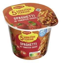 Maggi 5 Minuten Terrine Spaghetti in Tomatensauce