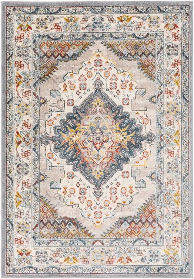 LIVABLISS Tapis Vintage Oriental Multicolore/Gris 200x275