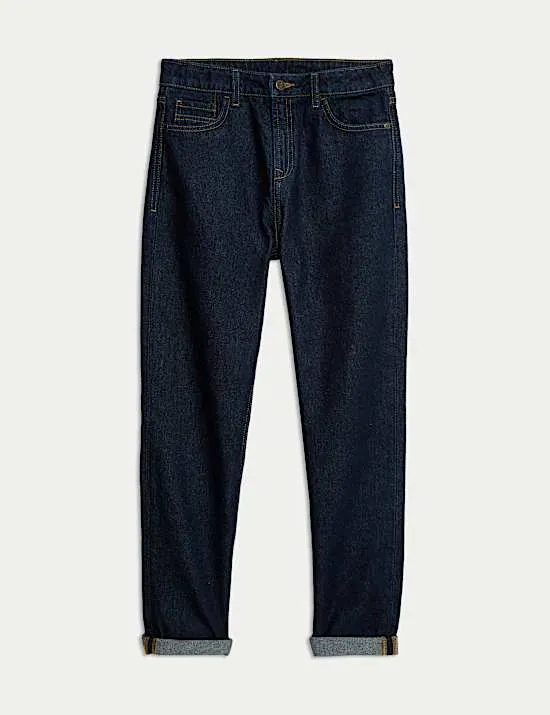 Bequeme Jeans aus reiner Baumwolle (6–16 J.)