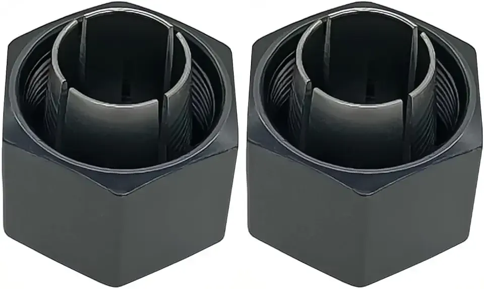 1/2" Router Collet 12.7mm replace For Dewalt 326286-04 DW6212 DW616 DW618, Craftsman router Hitachi 323-293, Boschh 2610906283 (2 Pck)