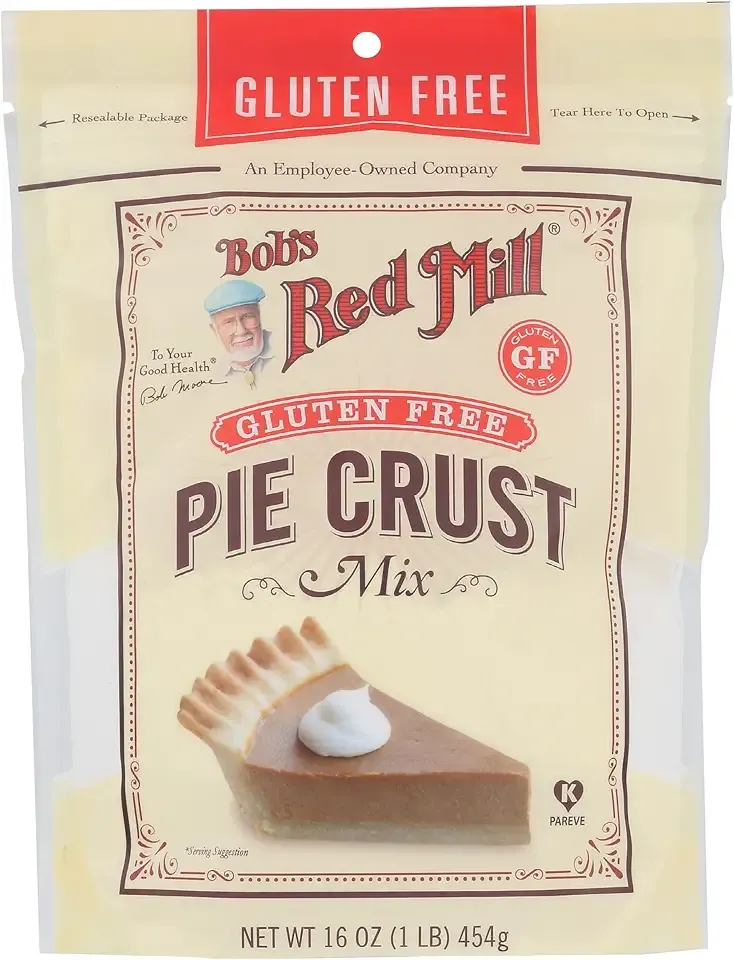 Bob's Red Mill Pie Crust Mix, Gluten Free, 16 Ounce (Pack Of 4)