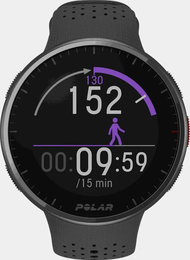 PACER PRO S-L, løpeklokke - Grå